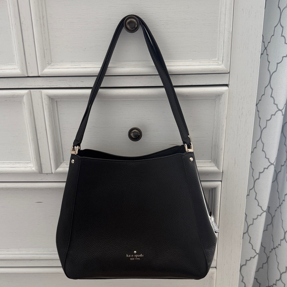 Kate Spade Midnight Black Shoulder Bag - Picture 2 of 7